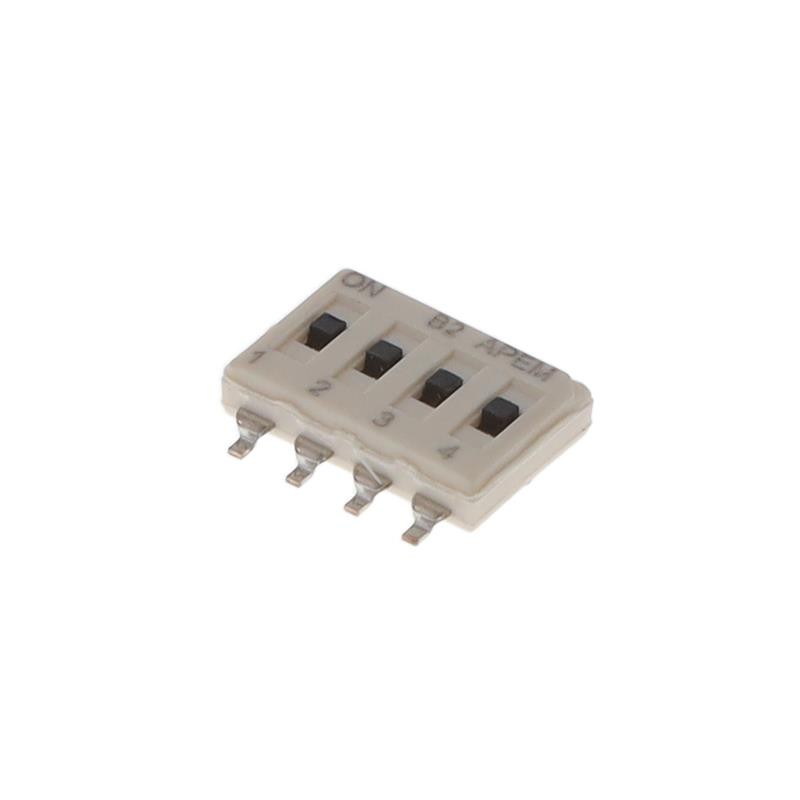 1 pcs : IKN0404000 - SWITCH SLIDE DIP SPST 0.1A 24V