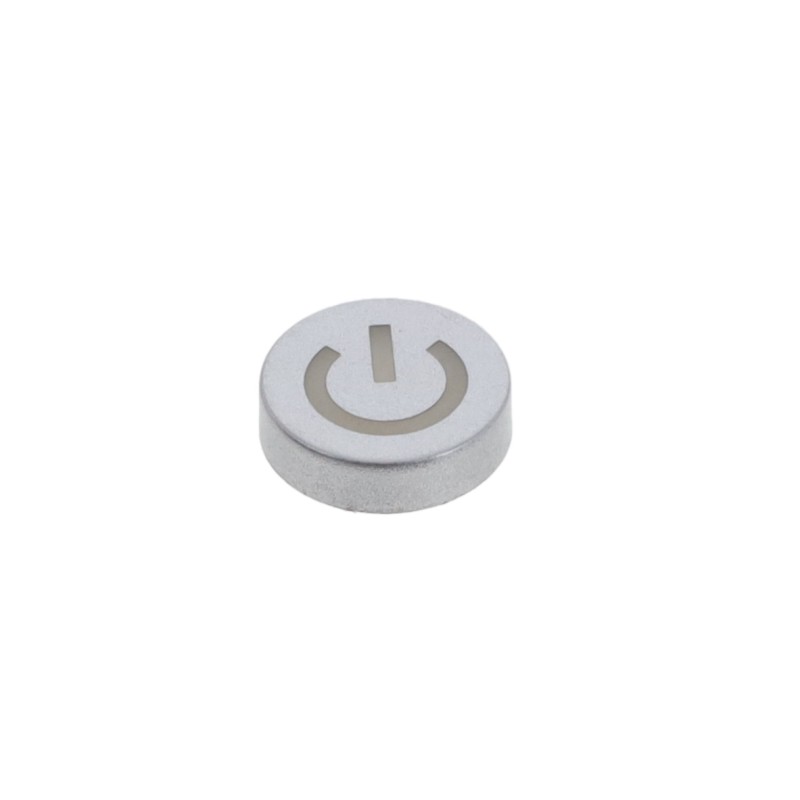 1 pcs : ILSCAPR0690-10 - CAP SWITCH ROUND GREY POWER