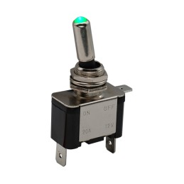 1 pcs : ILT05 - SWITCH TOGGLE SPST 20A 12V