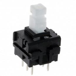 1 pcs : JN2UOANAGX - SWITCH PUSH DPDT 0.1A 30V