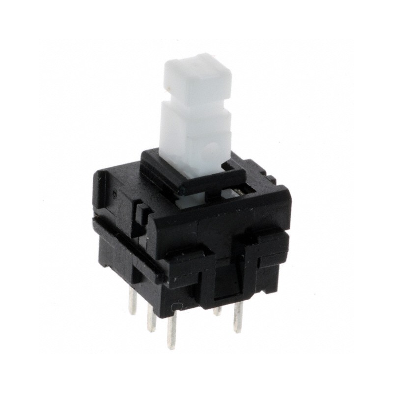 1 pcs : JN2UOANAGX - SWITCH PUSH DPDT 0.1A 30V