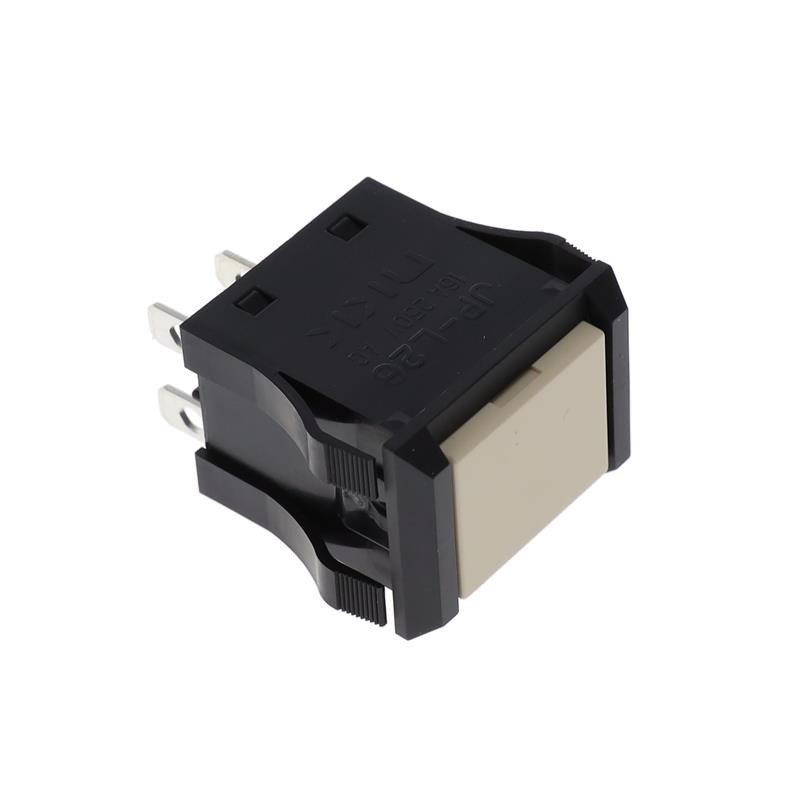 1 pcs : JPL26B-B - SWITCH PUSH DPST 16A 125V