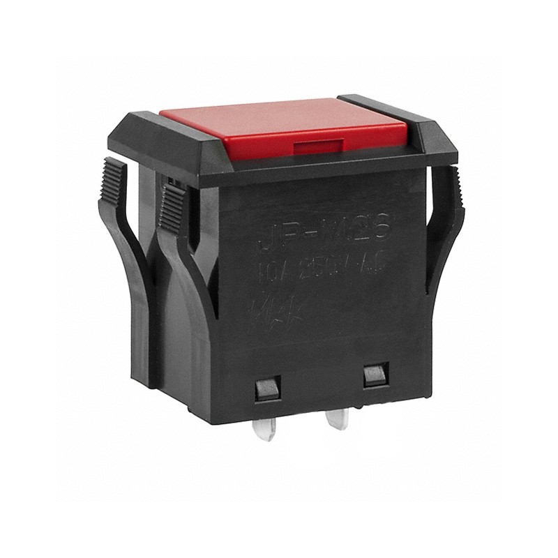 1 pcs : JPM16B-C - SWITCH PUSH SPST 10A 125V
