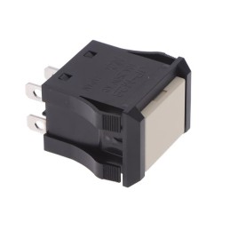 1 pcs : JPM26B-B - SWITCH PUSH DPST 10A 125V