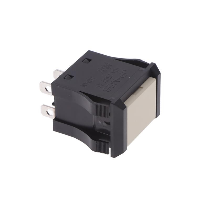 1 pcs : JPM26B-B - SWITCH PUSH DPST 10A 125V