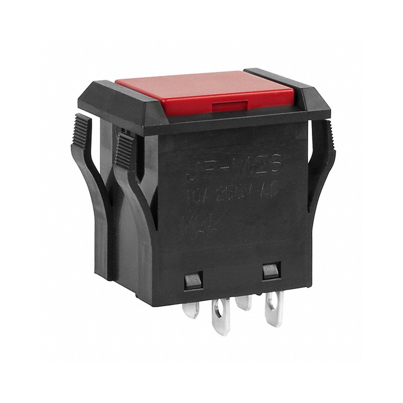 1 pcs : JPM26B-C - SWITCH PUSH DPST 10A 125V