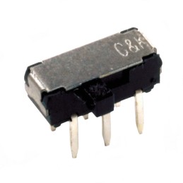 1 pcs : JS202011AQN - SWITCH SLIDE DPDT 300MA 6V