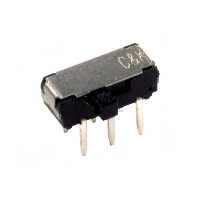 1 pcs : JS202011AQN - SWITCH SLIDE DPDT 300MA 6V