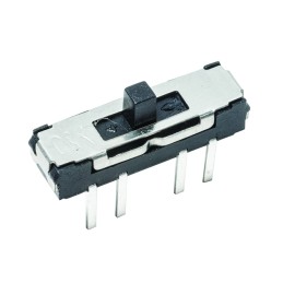 1 pcs : JS207011CQNR - SWITCH SLIDE DP3T 300MA 6V