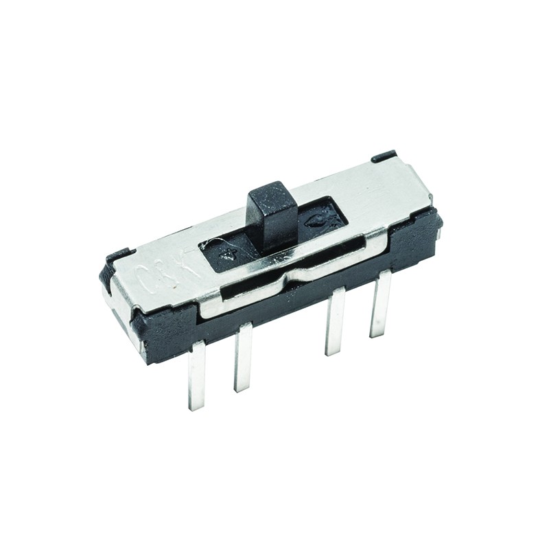1 pcs : JS207011CQNR - SWITCH SLIDE DP3T 300MA 6V