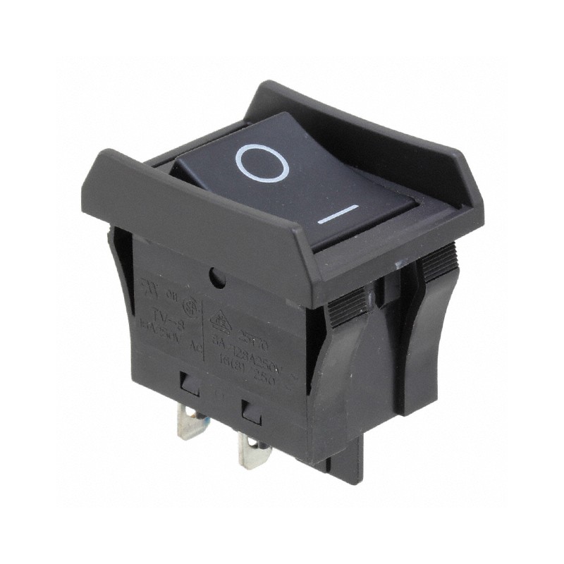 1 pcs : JWL11BA1A-A - SWITCH ROCKER SPST 16A 125V