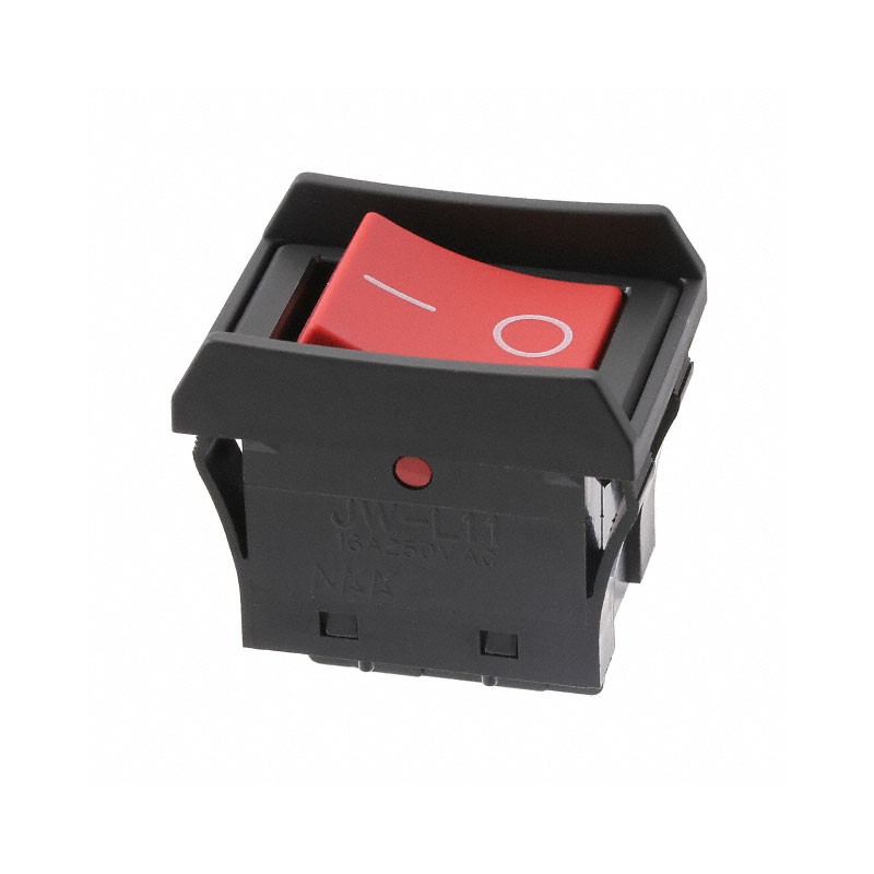 1 pcs : JWL11BC2A-A - SWITCH ROCKER SPST 16A 125V