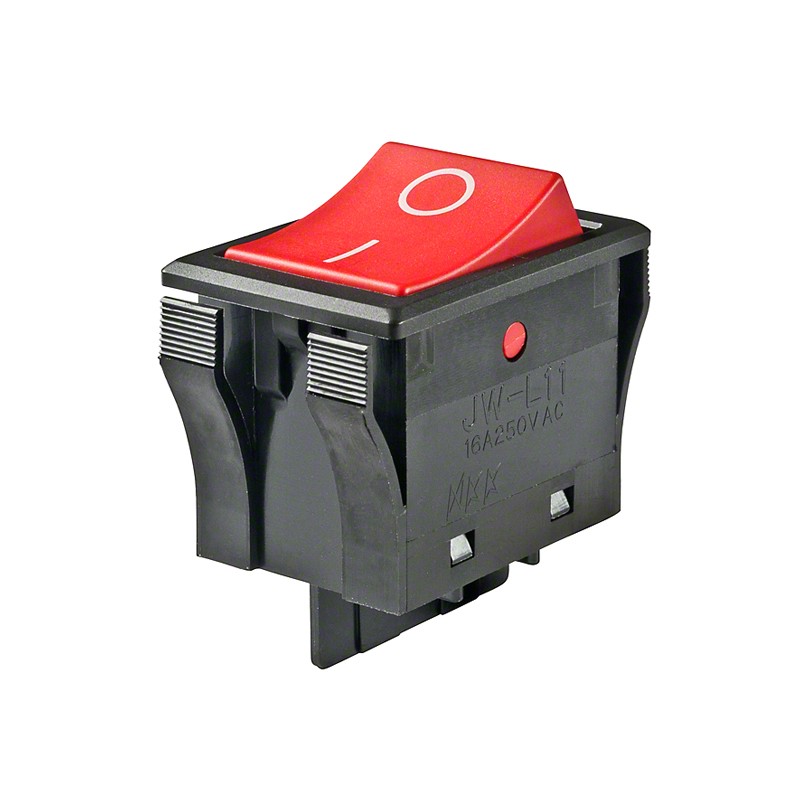 1 pcs : JWL11RC2A - SWITCH ROCKER SPST 16A 125V