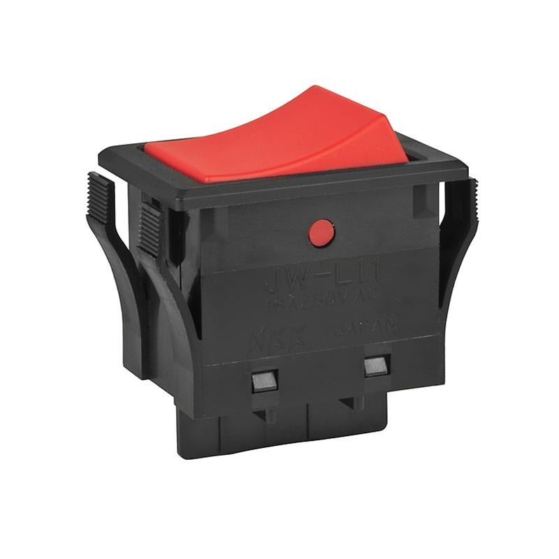 1 pcs : JWL11RCA/UCV-WL - SWITCH ROCKER SPST 16A 125V
