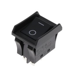 1 pcs : JWL21BA1A-A - SWITCH ROCKER DPST 16A 125V