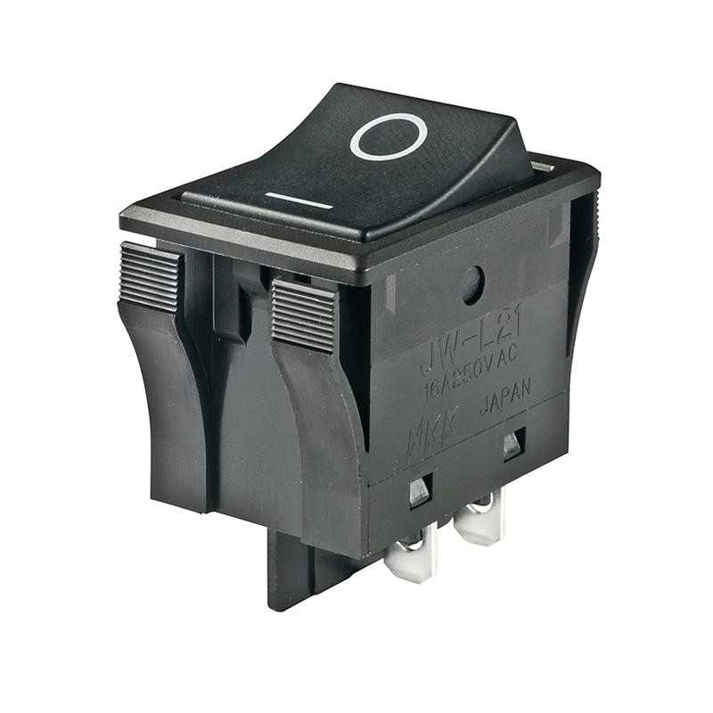 1 pcs : JWL21RA1A/UCV-WL - SWITCH ROCKER DPST 16A 125V