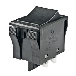 1 pcs : JWL21RAA/UC - SWITCH ROCKER DPST 16A 125V