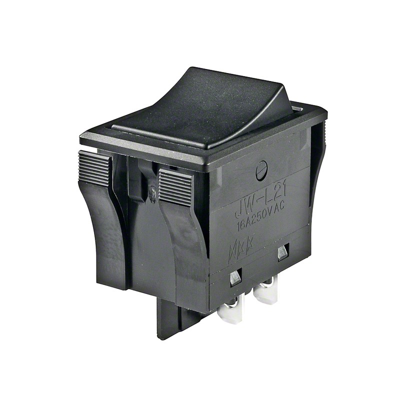 1 pcs : JWL21RAA/UC - SWITCH ROCKER DPST 16A 125V