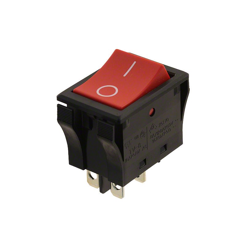 1 pcs : JWL21RC2A - SWITCH ROCKER DPST 16A 125V