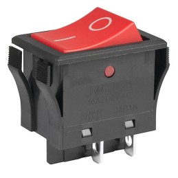 1 pcs : JWL21RC2A/UCV-WL - SWITCH ROCKER DPST 16A 125V