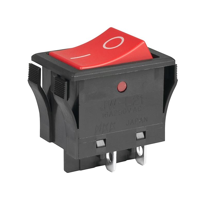 1 pcs : JWL21RC2A/UCV-WL - SWITCH ROCKER DPST 16A 125V