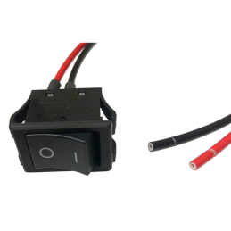 1 pcs : JWM11RA1A/UCV-WL - SWITCH ROCKER SPST 10A 125V