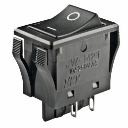 1 pcs : JWM21RA1A/UCV - SWITCH ROCKER DPST 10A 125V