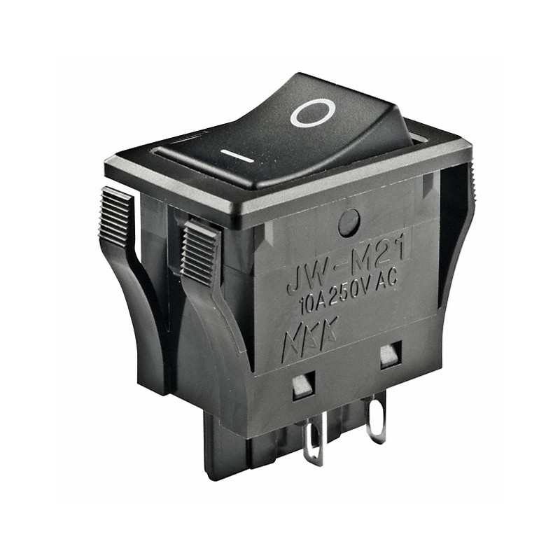 1 pcs : JWM21RA1A/UCV - SWITCH ROCKER DPST 10A 125V