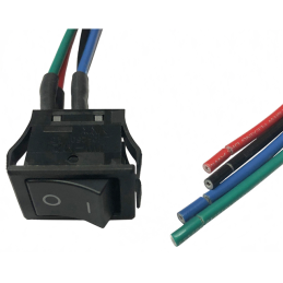 1 pcs : JWM21RA1A/UCV-WL - SWITCH ROCKER DPST 10A 125V