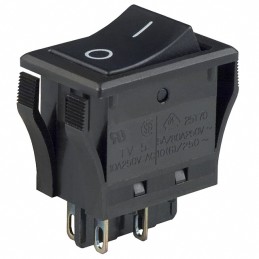 1 pcs : JWM21RA2A - SWITCH ROCKER DPST 10A 125V