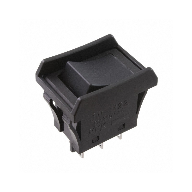 1 pcs : JWM22BAA-A - SWITCH ROCKER DPDT 10A 125V