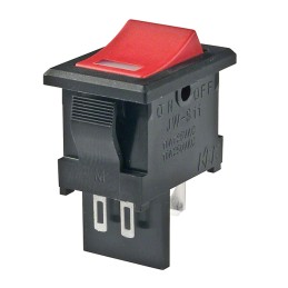 1 pcs : JWS11RCAF - SWITCH ROCKER SPST 6A 125V