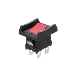 1 pcs : JWS21BCA-A - SWITCH ROCKER DPST 6A 125V