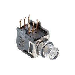 1 pcs : K5V1YG43T - SWITCH TACTILE SPDT 0.1A 32V