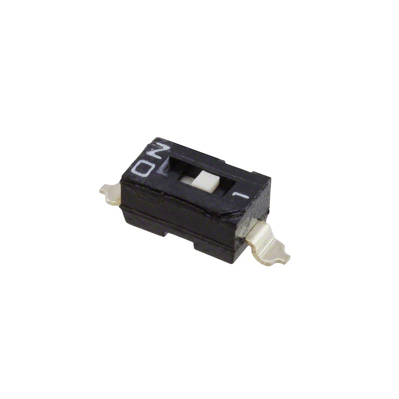 1 pcs : KAE01SGGT - SWITCH SLIDE DIP SPST 0.025A 24V
