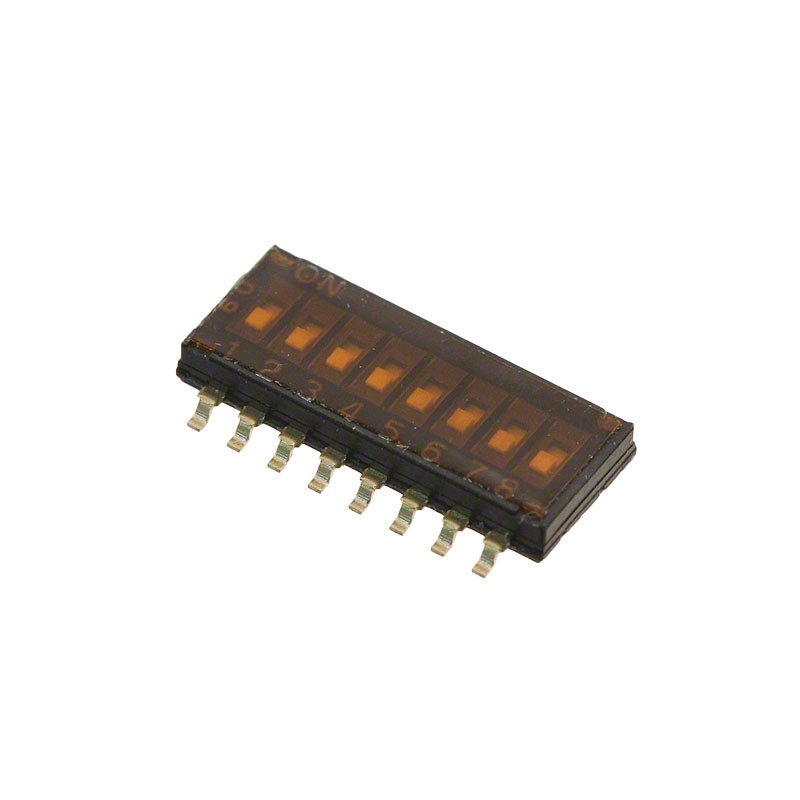 1 pcs : KAN1108RT - SWITCH SLIDE DIP SPST 0.025A 24V