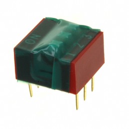 1 pcs : KAS1103ET - SWITCH SLIDE DIP SPST 0.025A 24V