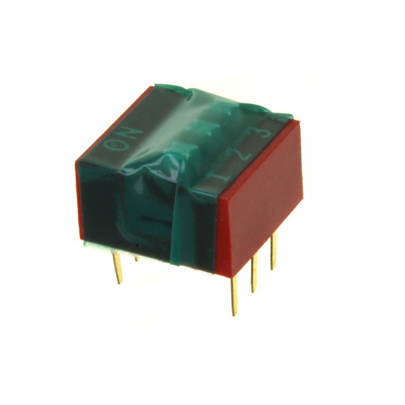 1 pcs : KAS1103ET - SWITCH SLIDE DIP SPST 0.025A 24V