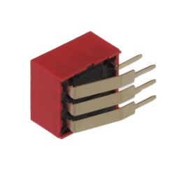 1 pcs : KAS2103ET - SWITCH SLIDE DIP SPST 0.025A 24V