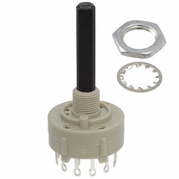 1 pcs : KC10A30.001NLS - SWITCH ROTARY 12POS 350MA 125V