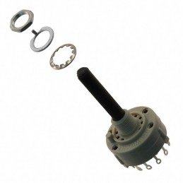 1 pcs : KC26A30.001NLS - SWITCH ROTARY 6POS 350MA 125V