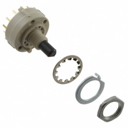 1 pcs : KC26A9.501NPF - SWITCH ROTARY 6POS 350MA 125V