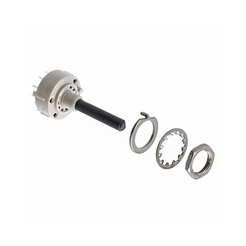 1 pcs : KC34A30.001NPS - SWITCH ROTARY 4POS 350MA 125V