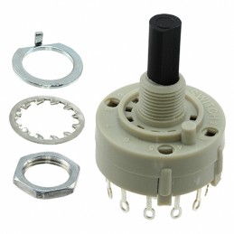 1 pcs : KC43A13.001NLS - SWITCH ROTARY 3POS 350MA 125V