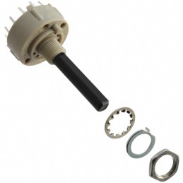 1 pcs : KC43A30.001NPS - SWITCH ROTARY 3POS 350MA 125V