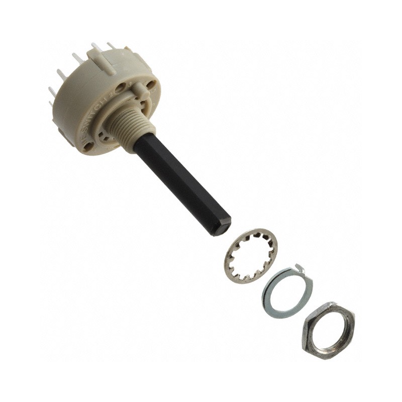 1 pcs : KC43A30.001NPS - SWITCH ROTARY 3POS 350MA 125V