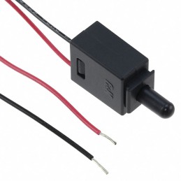 1 pcs : KDS33 - SWITCH SNAP SPST-NC 0.4VA 20V