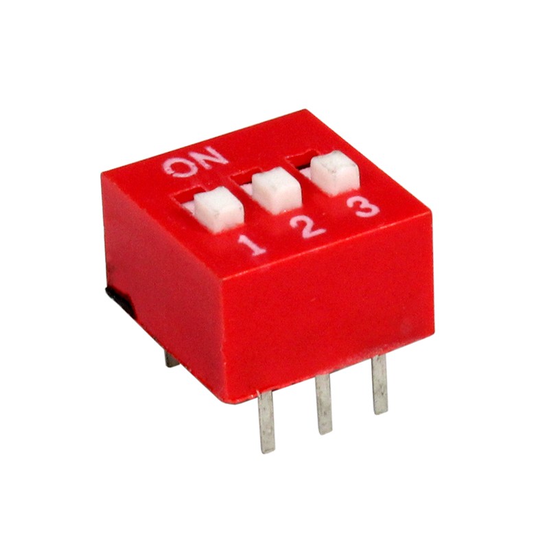 1 pcs : KG03E - SWITCH SLIDE DIP SPST 0.025A 24V