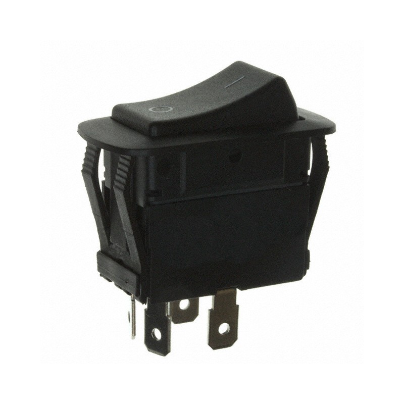 1 pcs : KGC3ANB1BBD - SWITCH ROCKER DPST 20A 125V