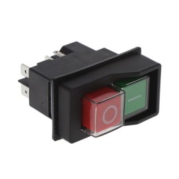 1 pcs : KJD17-22413-112 - SWITCH PB DPST 16A 230V